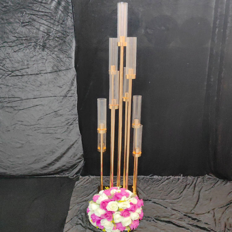 A golden candlestick