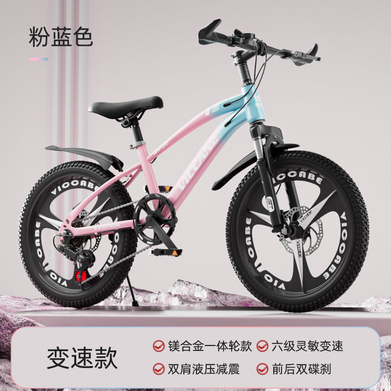 A children's bike variable speed mountain bike