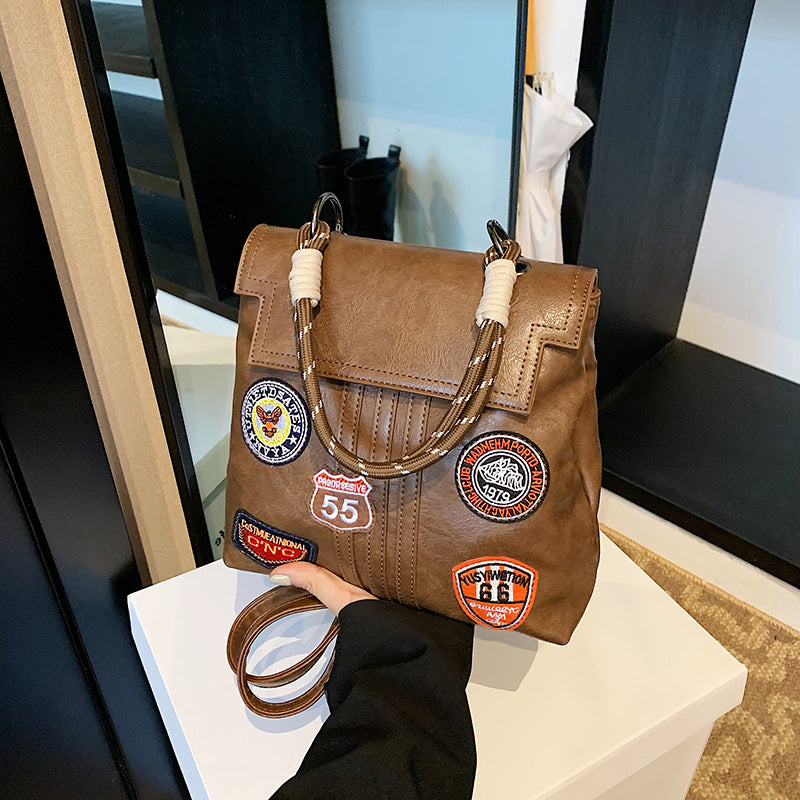 A pattern backpack