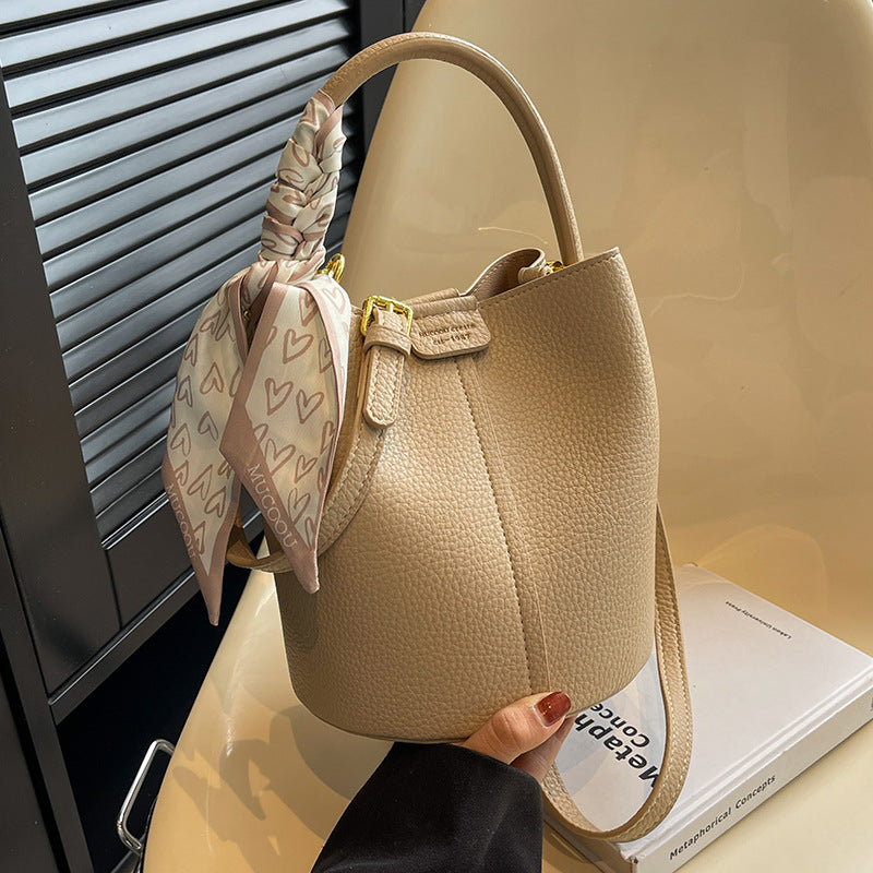 A shoulder messenger bag