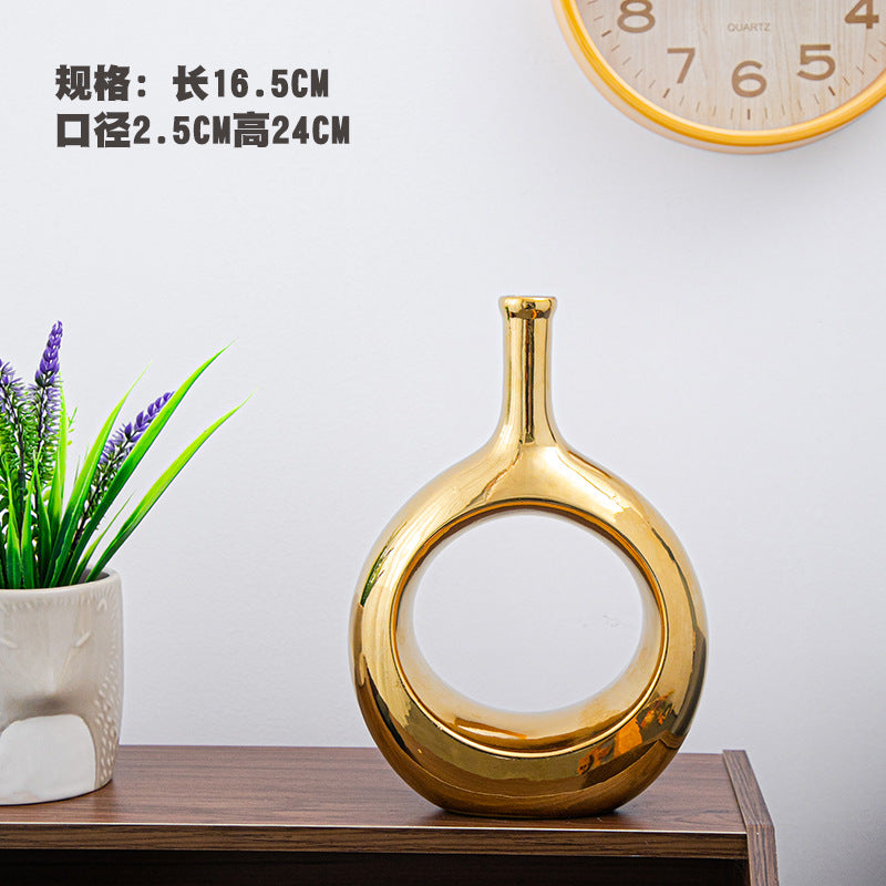 A ceramic vase