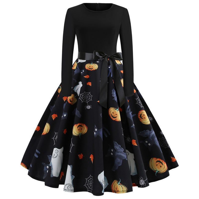 A christmas floral dress