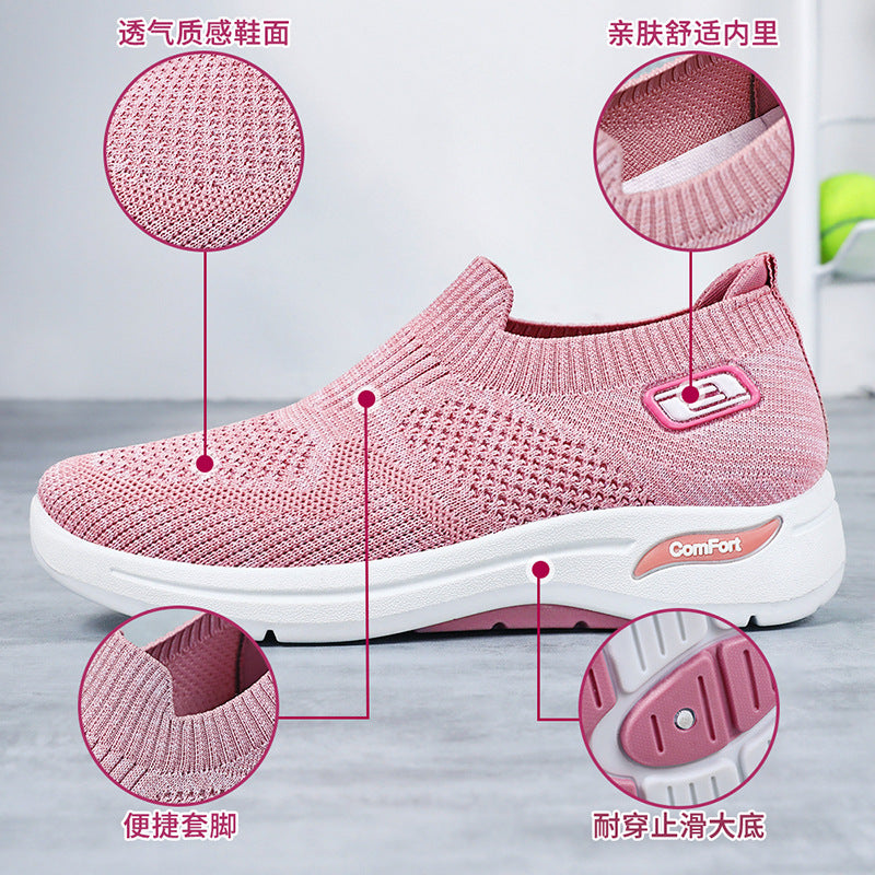 A flat shoe