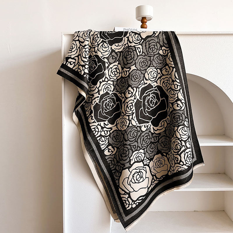A scarf a warm shawl