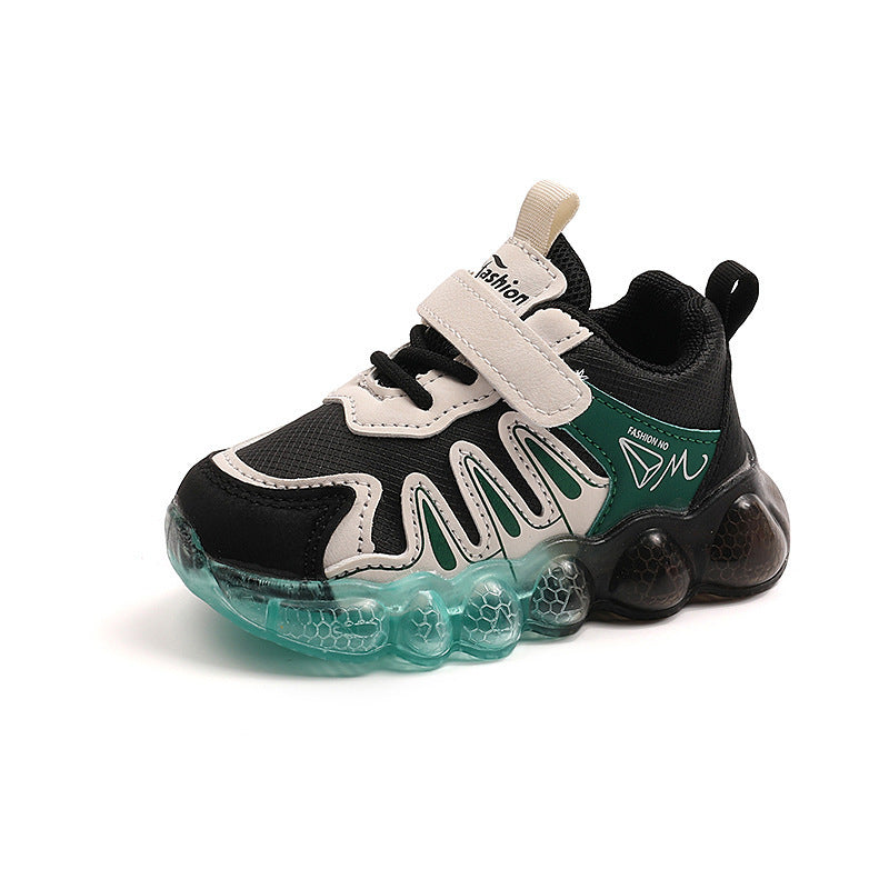 A Cartoon Lights Casual Shoes