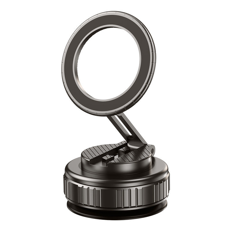 A vacuum magnetic mobile phone holder