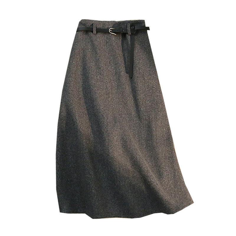 A high waist skirt