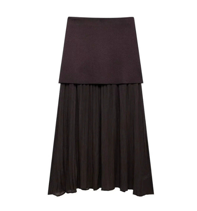 A vest vest skirt set