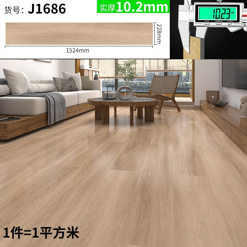 A lock floor SPC stone plastic floor snap-on stone crystal composite wood floor household old ground renovation waterproof fire