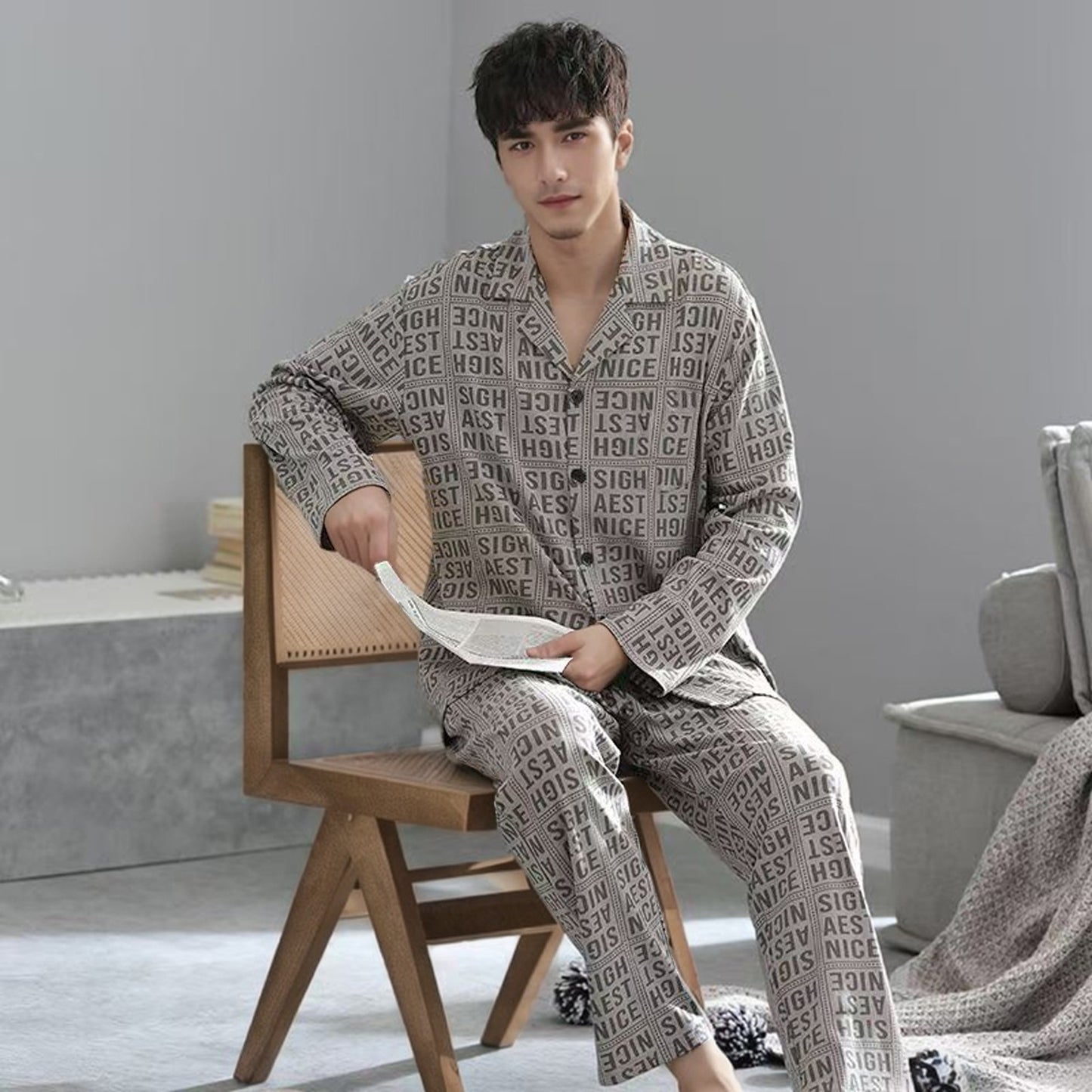 A Men's Pajama Set