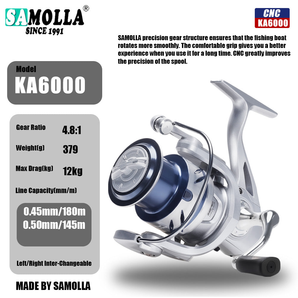 A KA Gen II Metal Fishing Reel – Smooth & Gapless for Lure Casting