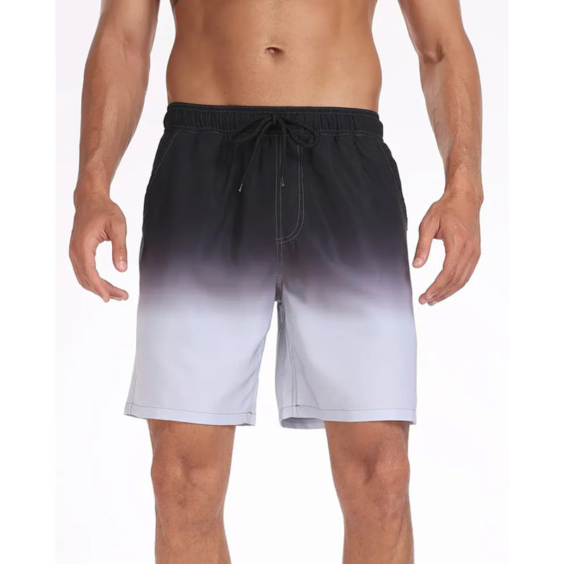 A Summer Men's Double Beach Pants Men's Casual Five-Point Shorts - Mixbatch