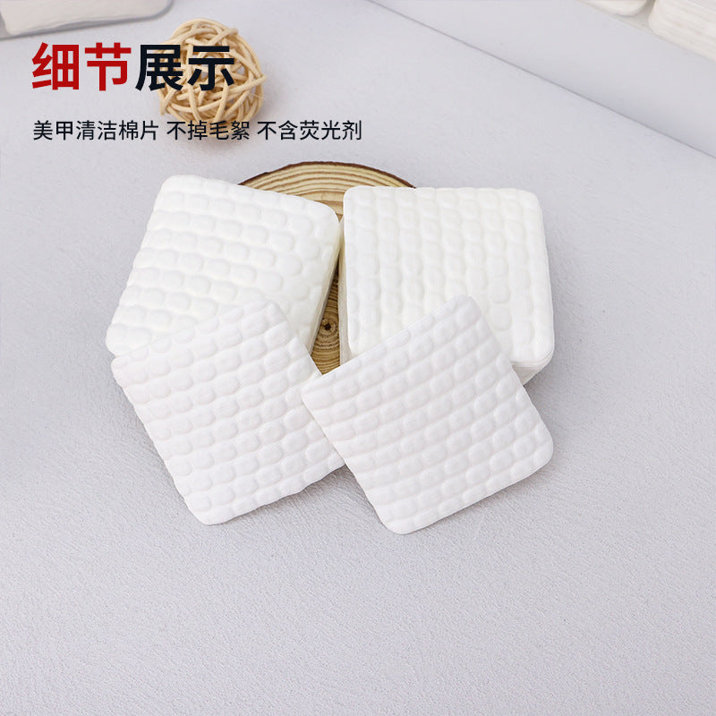 A 1/2 water-saving nail cotton sheets, nail washing cotton, non-dropping flocculent cotton sheets, cross-border nail towels, cleaning cotton sheets - Mixbatch
