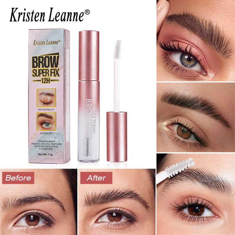 A styling eyebrow liquid lasting waterproof eyebrow raincoat