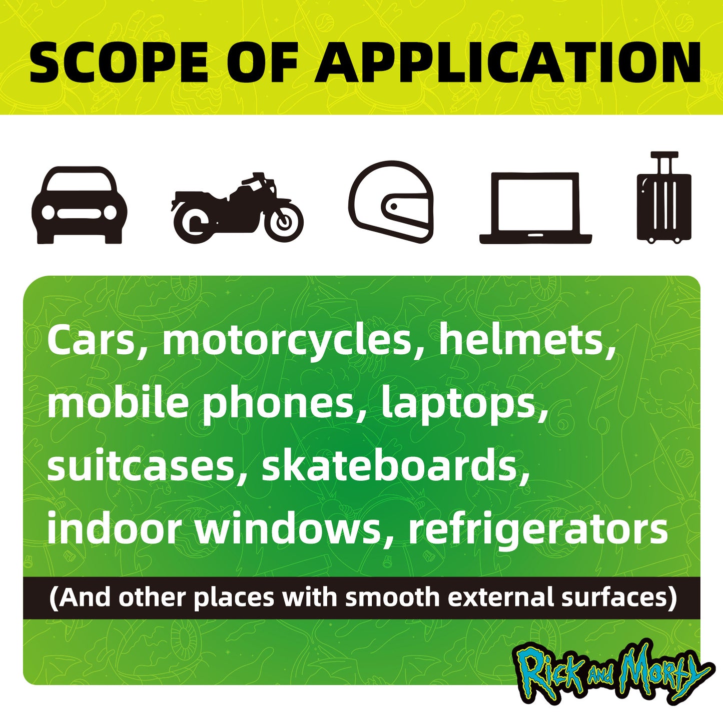 A cartoon car sticker