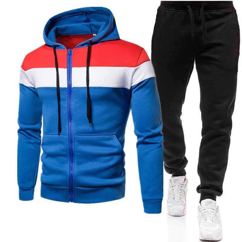 A men's sweater suit
