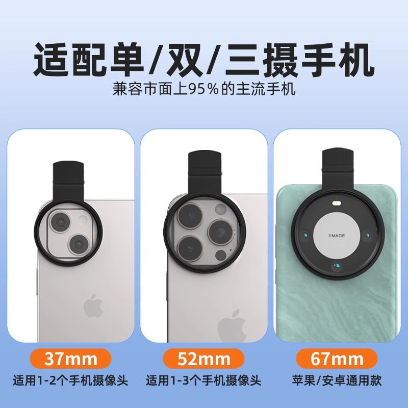 A mobile phone camera lens