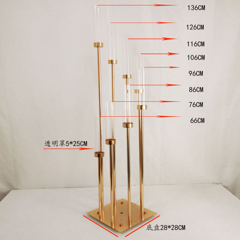 A golden candlestick