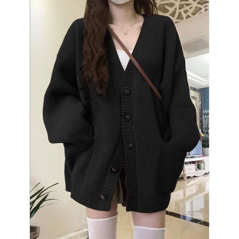 A sweater jacket