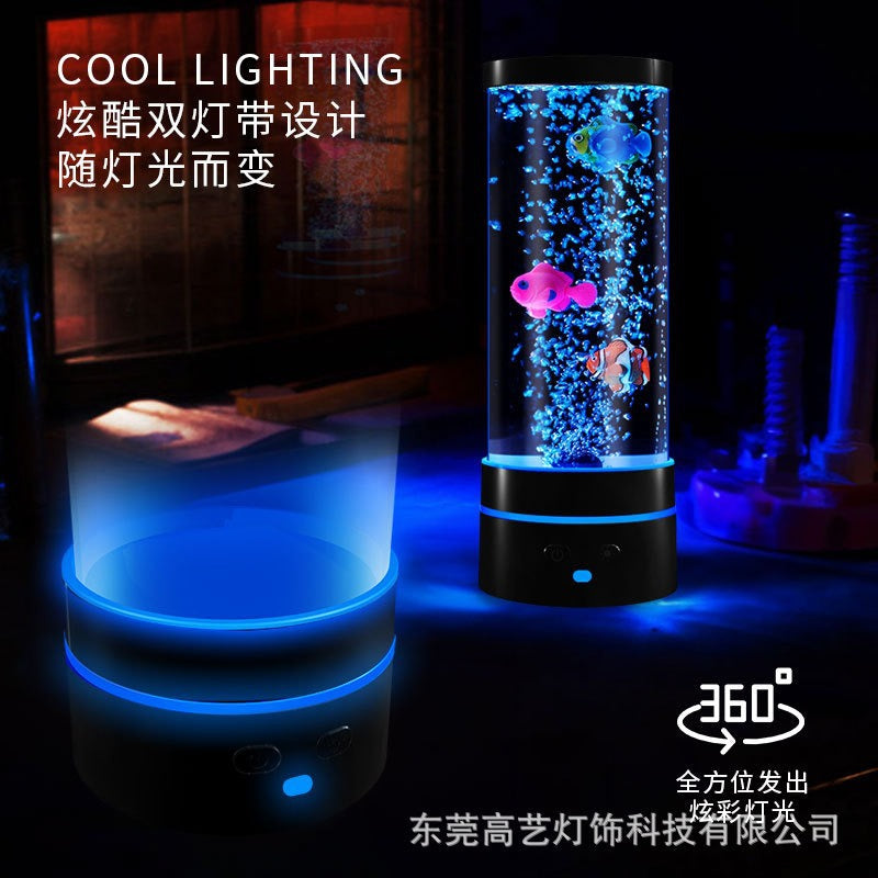 A remote control LED light