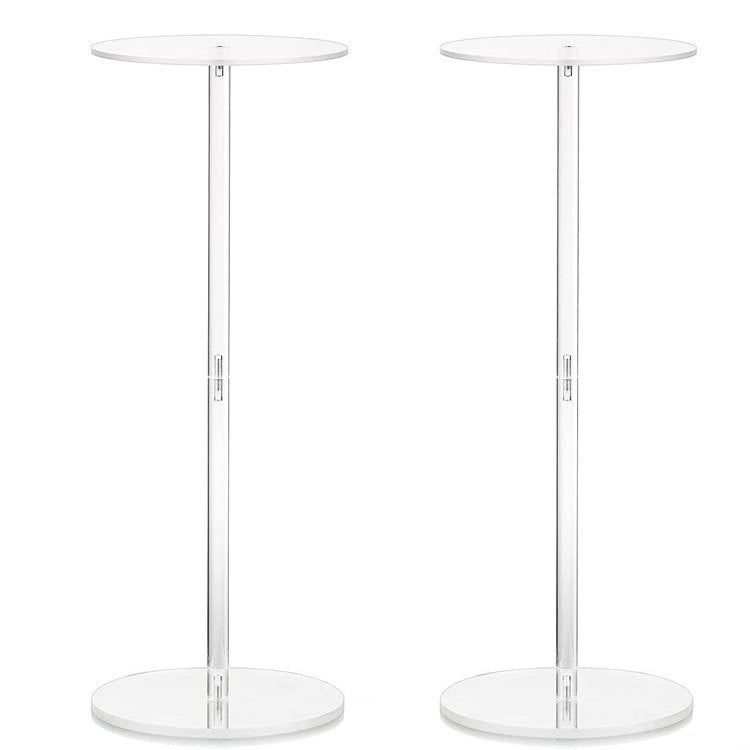 A acrylic flower stand