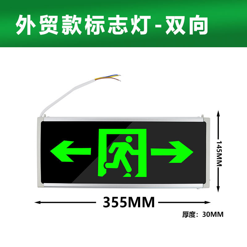 A Fire Evacuation Emergency Light EXIT