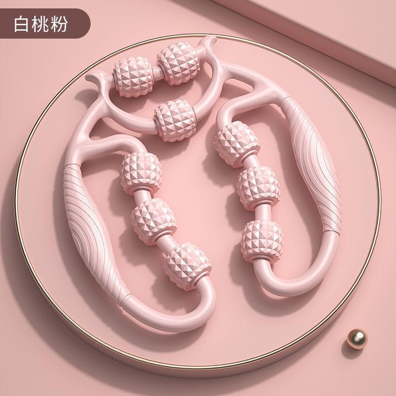 A Ring Leg Clamp Beauty Calf Muscle Fascia Relaxation Roller Massage Mace Non-Skinny Leg Roller Leg