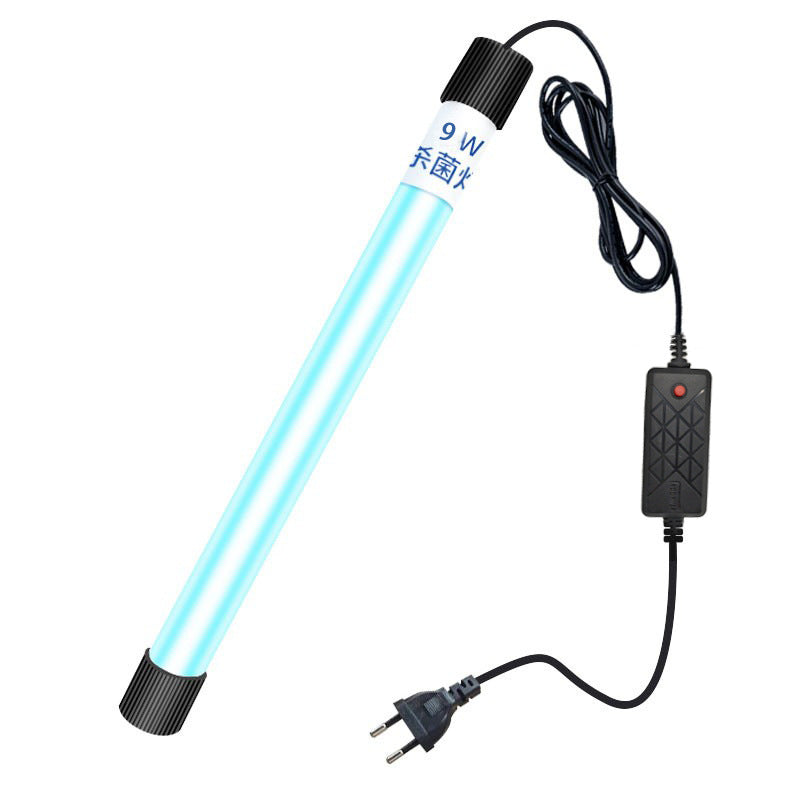 A fish tank uv diving sterilization and sterilization aquarium ultraviolet algae removal disinfection lamp home amphibious timing sterilization lamp