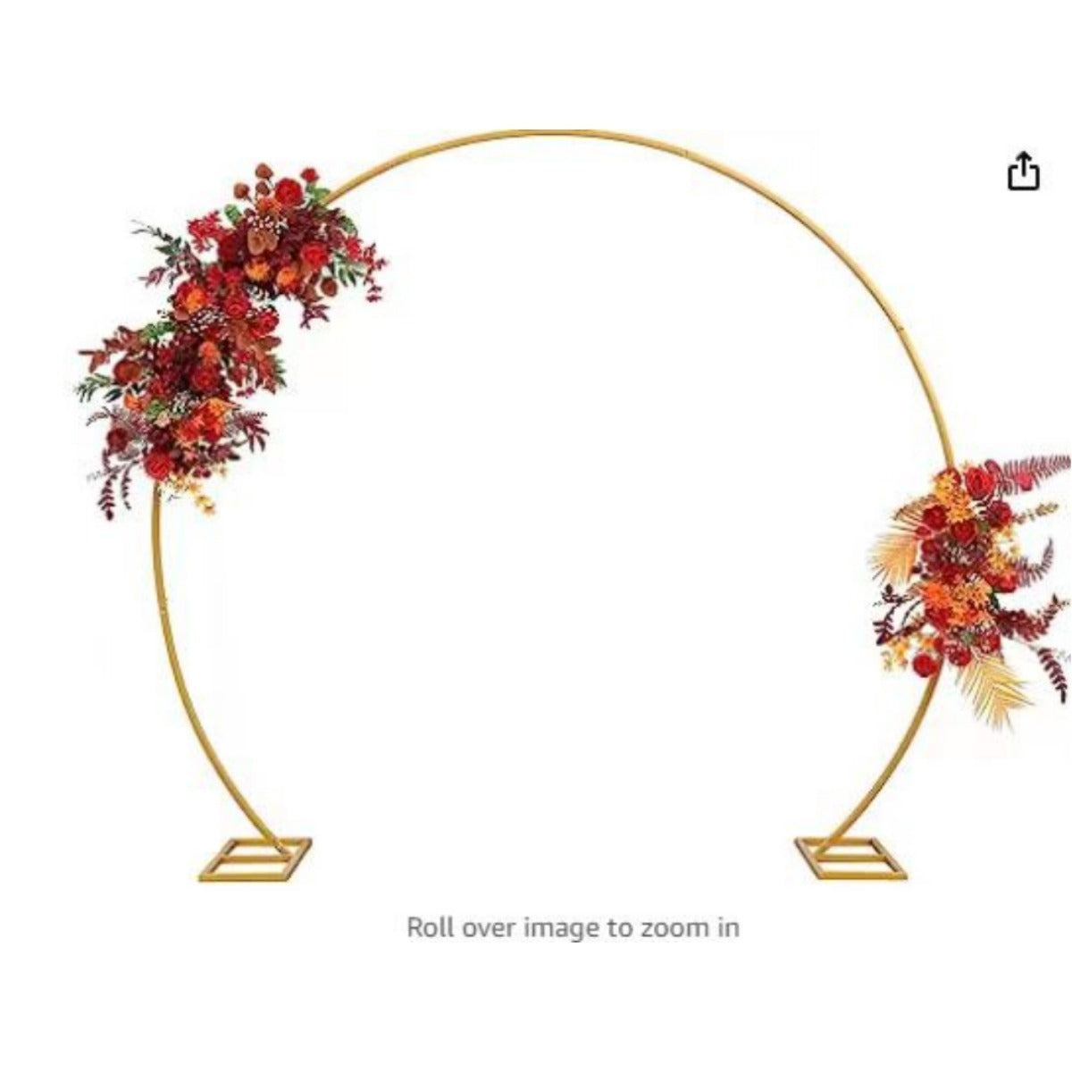 A Arch flower stand arc bracket