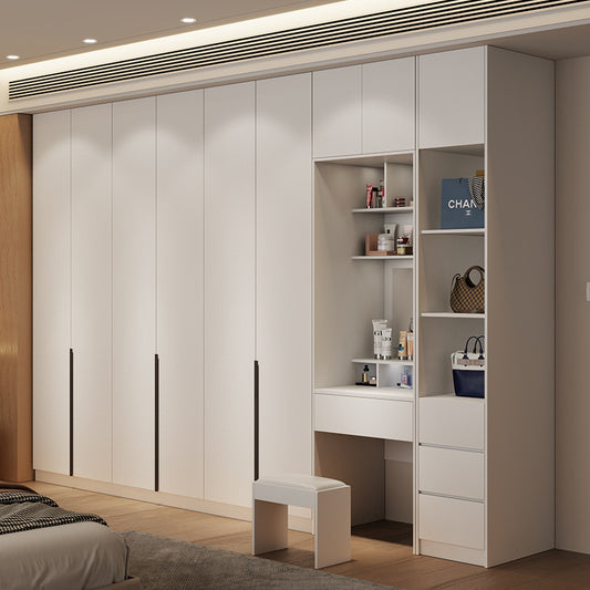 خزانة ملابس من ألواح حبيبية بسمك 18 مم مطلية بطلاء الميلامين