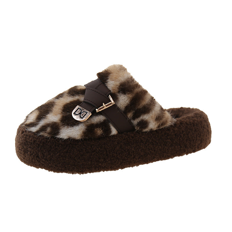 A plush slipper