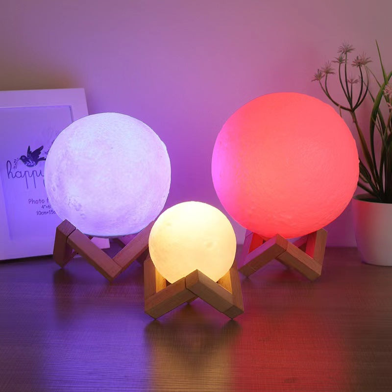 A moon lamp
