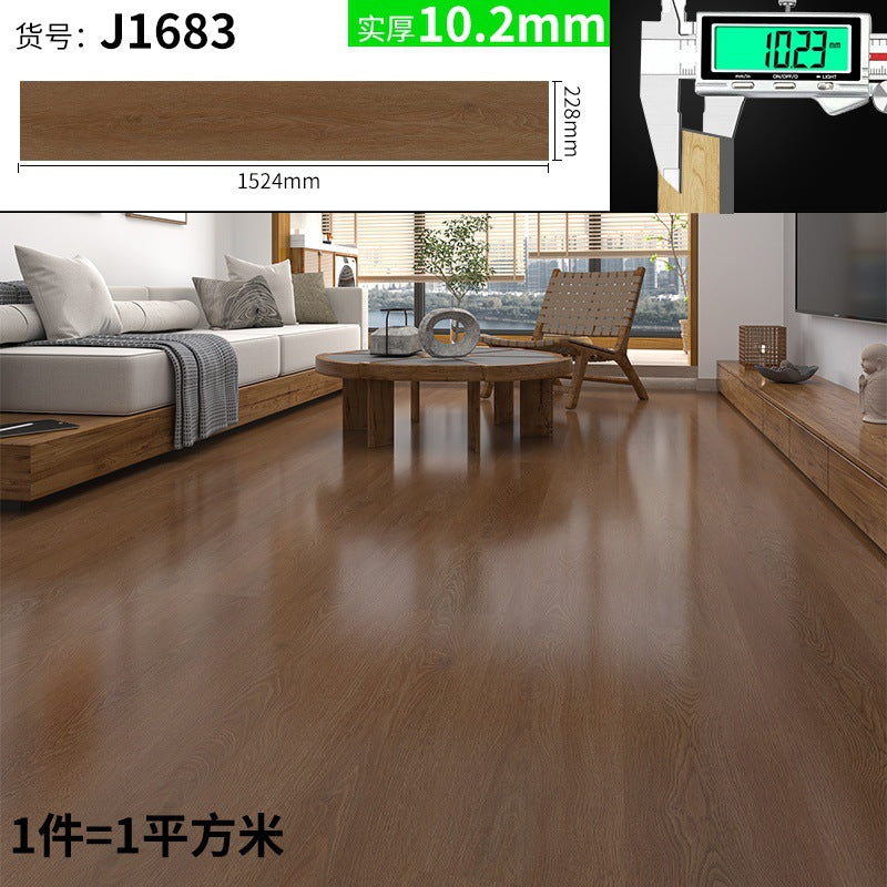 A lock floor SPC stone plastic floor snap-on stone crystal composite wood floor household old ground renovation waterproof fire