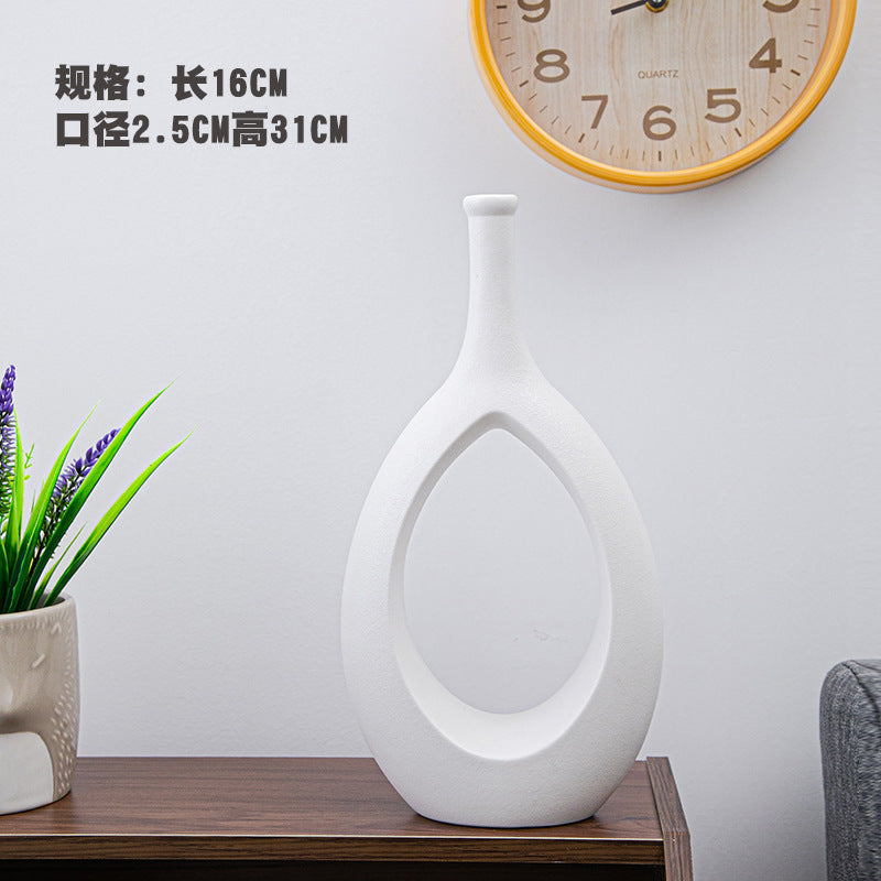 A ceramic vase