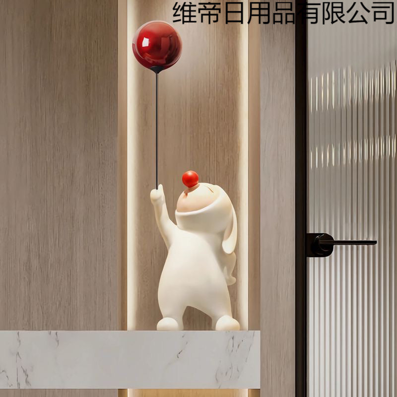 A rabbit ornament