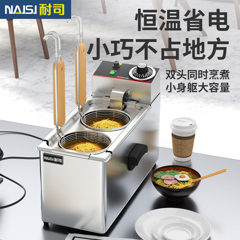 A Double-Head Noodle Cooker Machine (Power 2000W)