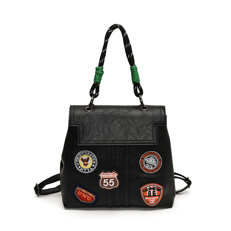 A pattern backpack