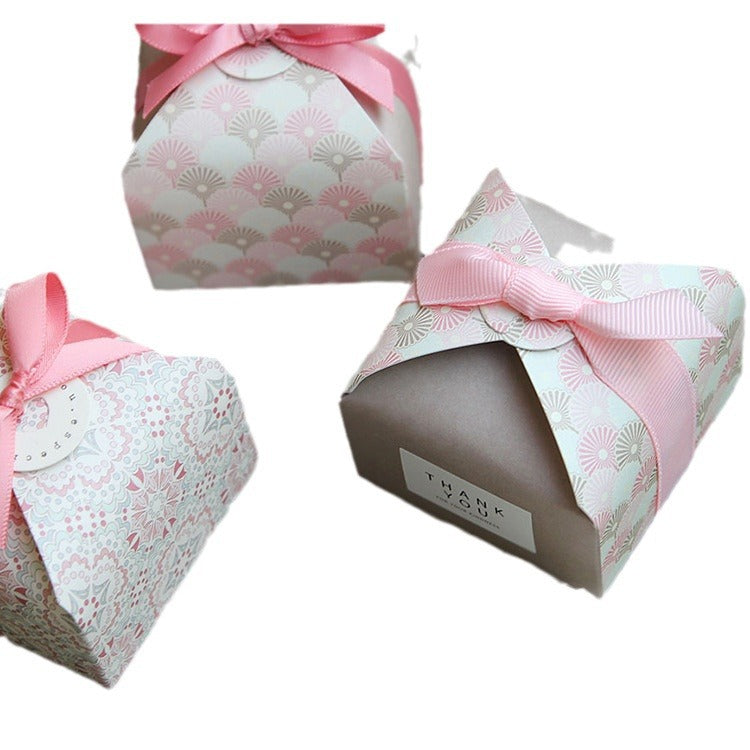 A Mini Candle Handmade Soap Square Small Gift Carton Spot Creative Small Pastry Box New Folding Candy Carton MOQ: 100PIECE - Mixbatch