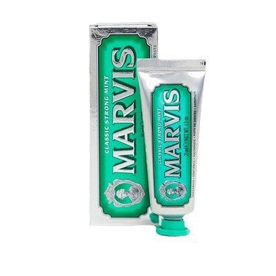A Italian Mars toothpaste 25ml bright white mint travel portable toothpaste