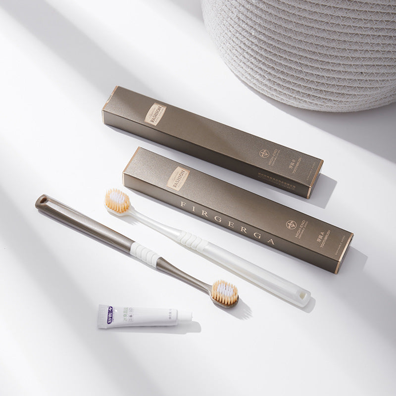 Hotel disposable toiletries Hotel special toothbrush with toothpaste set