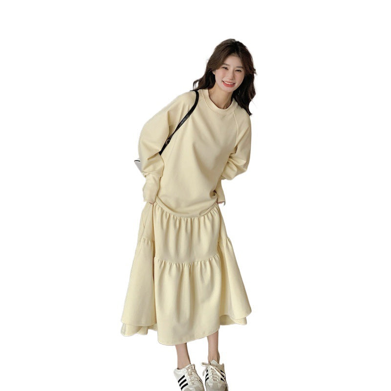 A sweater dress