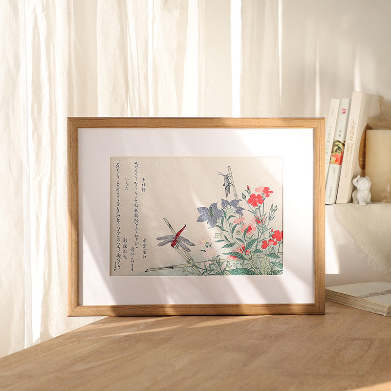 Modern solid wood wall hanging photo frame A4A3 framed photo frame