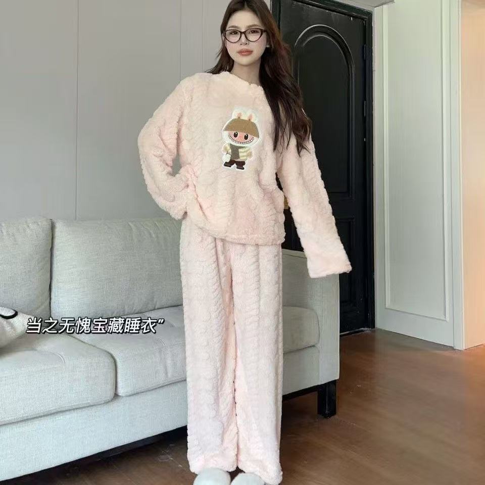 A thermal pajama set
