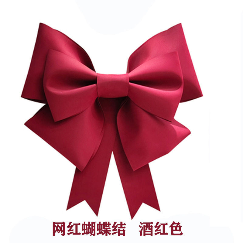 A wedding ins Internet celebrity big bow Xiaohongshu EVA bow material package wedding room decoration wedding arrangement - Mixbatch