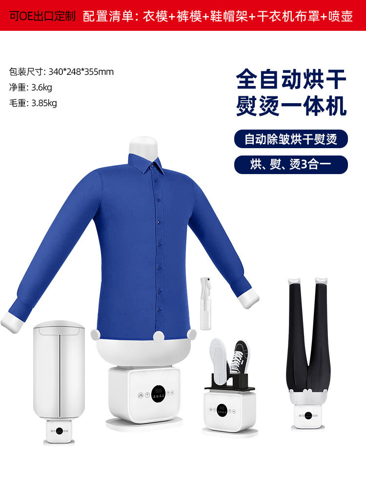 A Fully automatic ironing machine dryer
