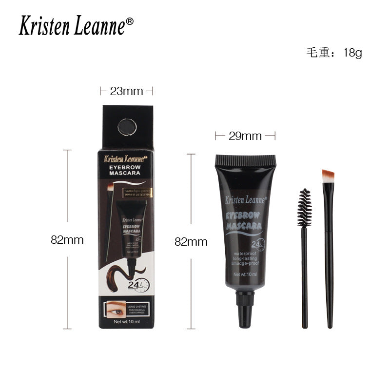 A eyebrow glue waterproof eyebrow dye cream