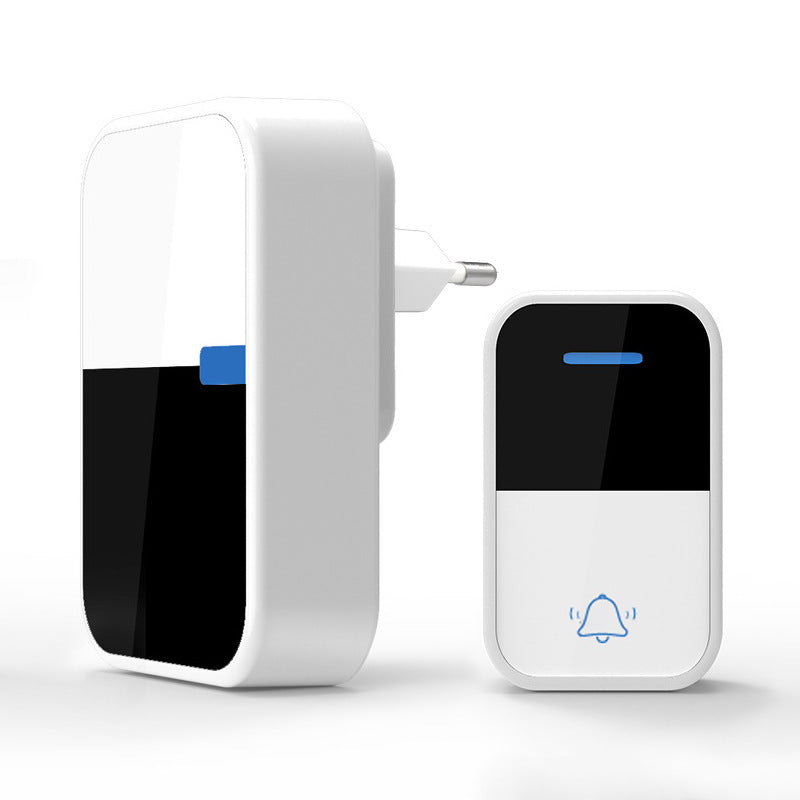 A new self-generating household wireless electronic doorbell four-level large volume waterproof wiring-free one-to-two electronic call