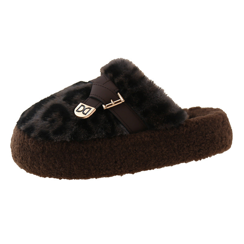 A plush slipper