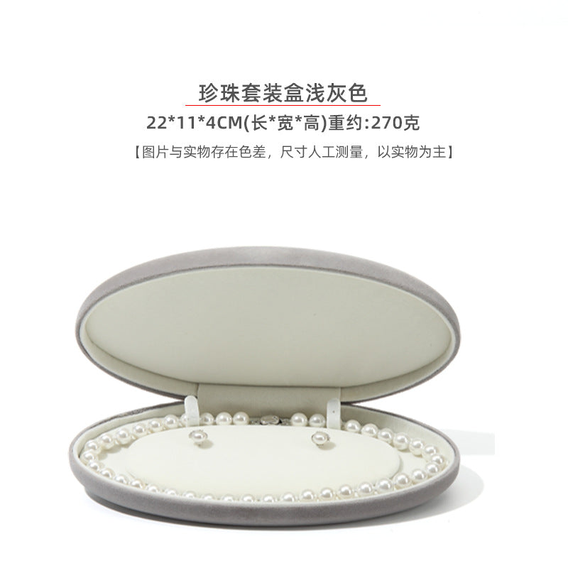 A high-end jewelry box custom LOGO