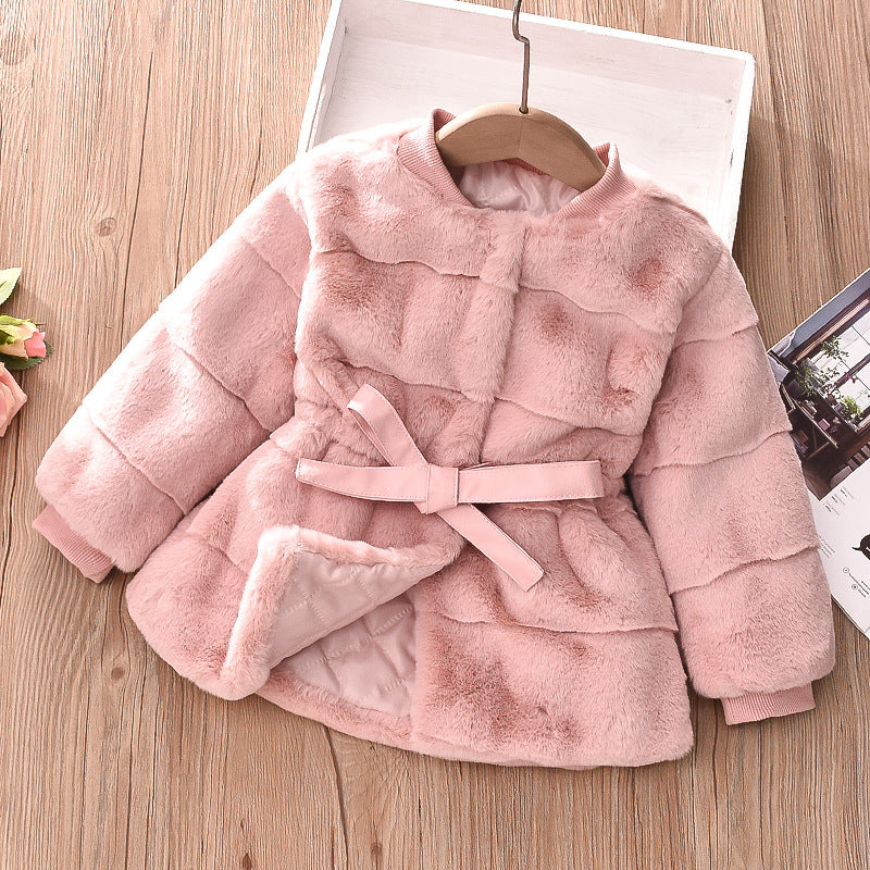 A children's plush jacket
